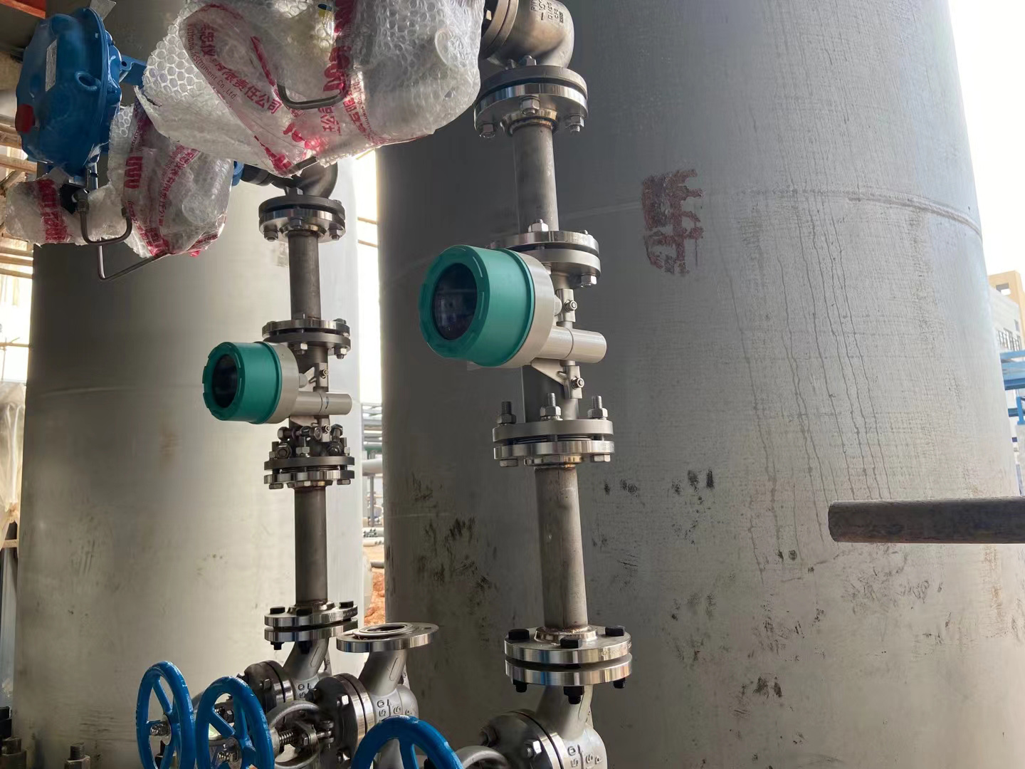 金属转子流量计现场应用